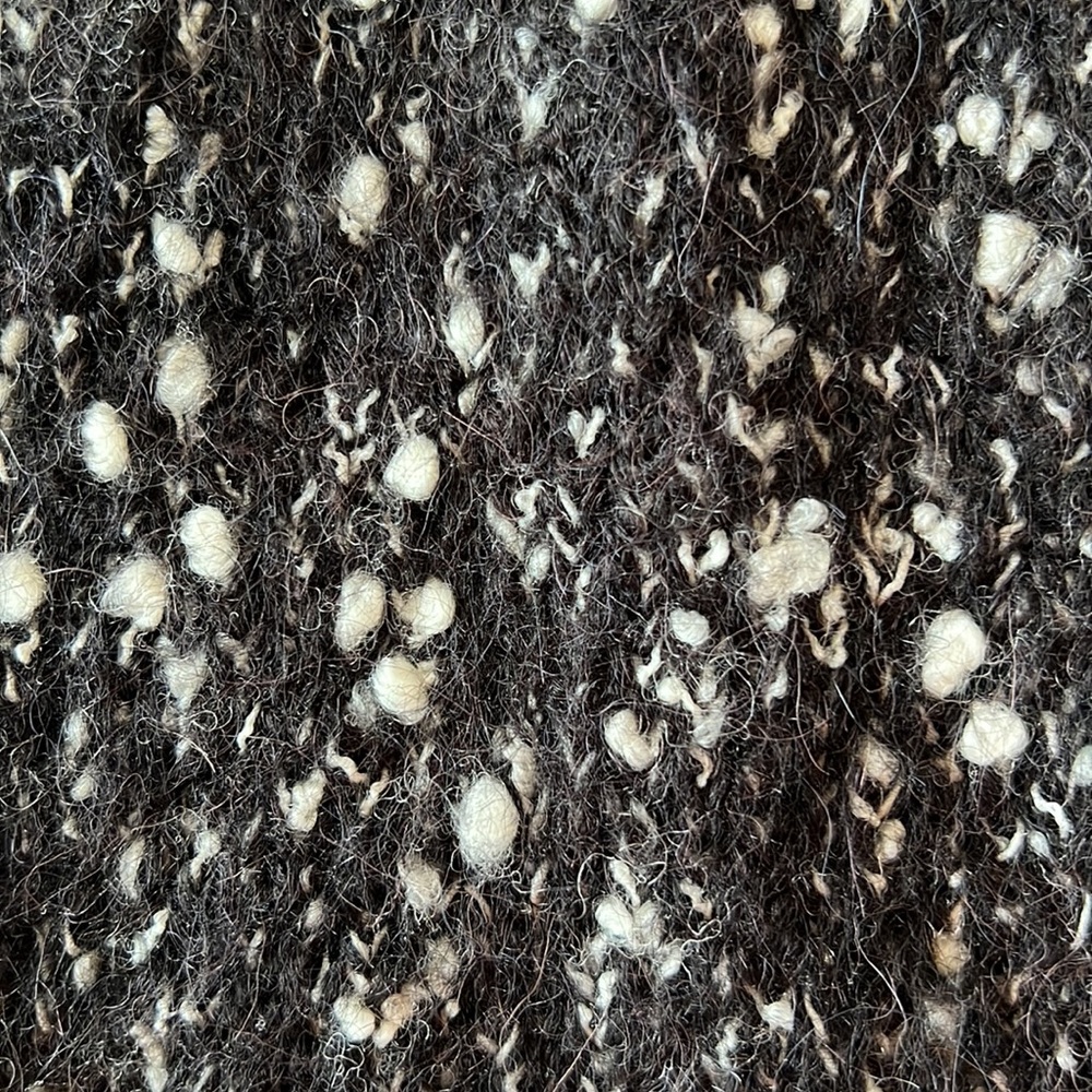 & Other Stories Puff Sleeve Bouclé Cardigan Sweater Alpaca Blend Size M - Picture 11 of 12